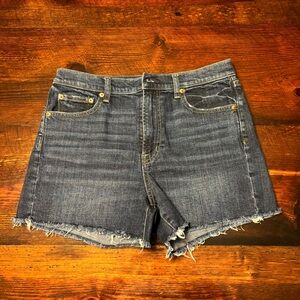 GAP high rise 4” denim shorts | 6